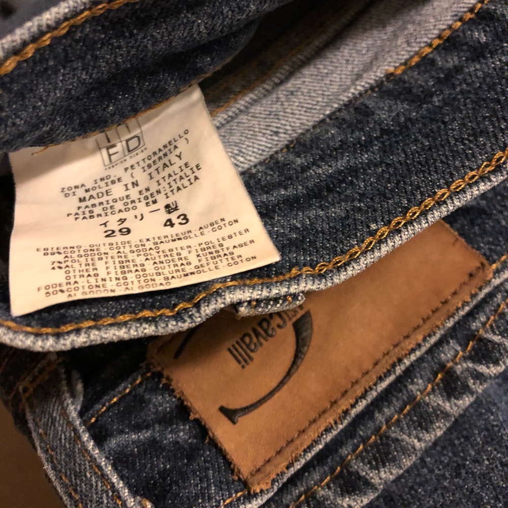 Dark Wash Boot Cut Just Cavalli 29 Jeans - Picture 8 of 8